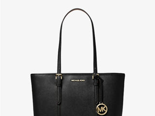 Geanta Michael Kors	Jet Set Travel Small (Saffiano Leather )Top-Zip Tote Bag foto 2