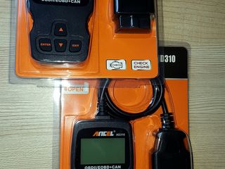 OBD Scanner profesional AD 610 ABS,SRS, SAS , OBD 2 pentru toate tipurile de autoturisme foto 1