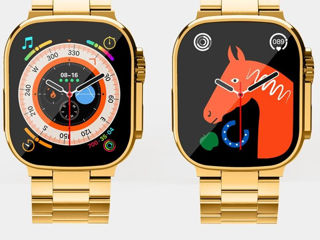 Fitnes-Умные-Smart часы Watch DT900 Ultra-Беспроводная зарядка и ремешок в Подарок! foto 7