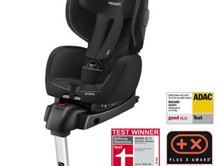 Автокресло Recaro OptiaFix 1группа 9-18 кг б/у в хорошем состоянии foto 2