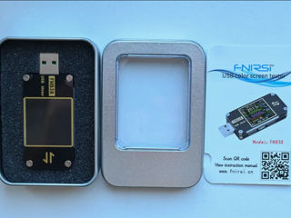 USB тестер тока и напряжения FNB-38