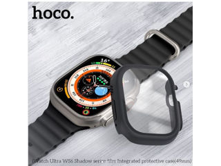 Film HOCO iWatch Ultra WS6 Shadow Series Carcasă de protecție integrată (49 mm) foto 4