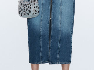 Юбка Zara джинсовая размер S в подарок к покупке блузка к юбке