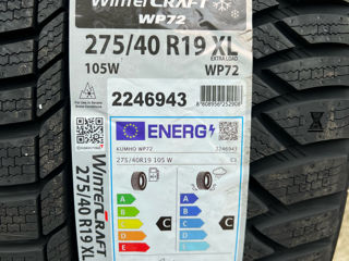 275/40 R19 Kumho Wintercraft WP72/ Доставка, livrare toata Moldova foto 2