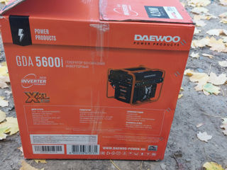 Продается Инверторный бензиновый генератор Daewoo GDA 5600i foto 2