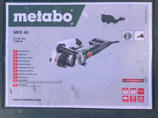 Штроборез Metabo MFE 40 foto 5