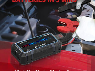 Booster, Пусковое устройство, Jump Starter 2500 ампер foto 7