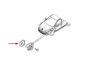 Держатель эмблемы Renault Megane III 2009-14 г foto 10