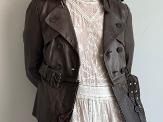 Allsaints кожаная косуха S foto 5