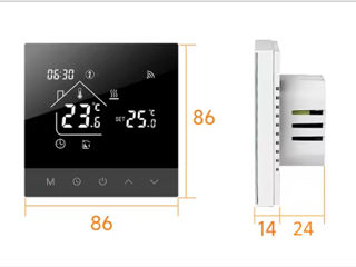 Termostat smart , wi-fi control din aplicatie. Термостат wifi