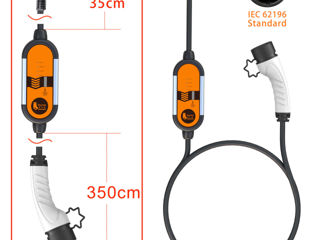 Portable ev charger type1 - nou foto 6