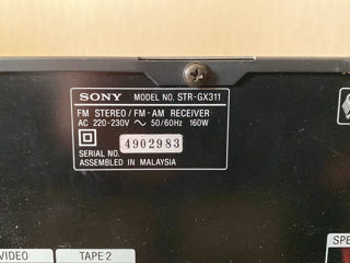 Sony resiever STR-GX311 - 1590lei, Sony Disc Player CDP-211- 900lei,  Sony TC-K461S - 1300lei foto 4