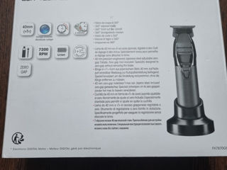 Триммер окантовочный с открытым ножом,BaByliss PRO FX7870GSE foto 5