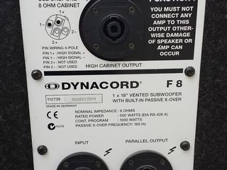 Dynacord F8. super oferta!!! foto 5