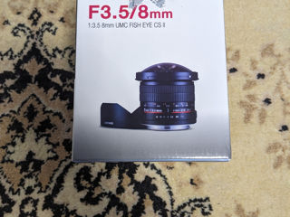 Samyang F3.5/8mm