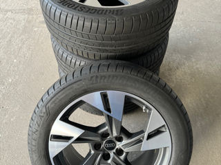 5x112 R20 Audi Q6 cu anvelope 255/50 R20 Bridgestone