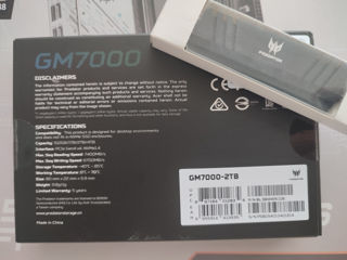 Predator NVMe 2Tb PCIe gen4 x4 7400mb/s // 6700mb/s DRAM Buffer 2Gb foto 3