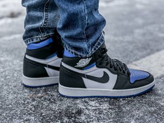 Nike Air Jordan 1 Retro High Blue "White Royal" foto 5