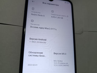 Redmi Note 8    4+1/64 foto 3