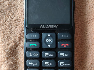 Для Пожилых - Мобильный телефон Allview D2 Senior DUOS Black - 550 лей б.у. foto 1