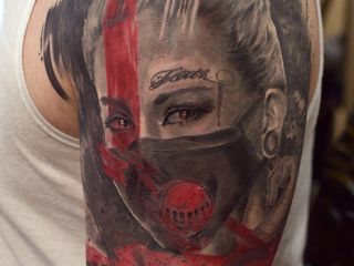 Tattoo.Tatuaj artistic.Художественная татуировка  в студии Mad-Art.Moldova.Chisinau. foto 2