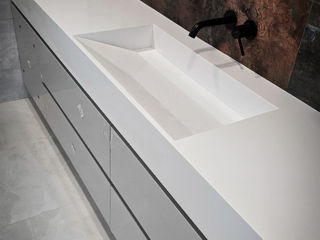 Изготовление столешниц, моек,рецепций из искусственного камня Corian  фото 6