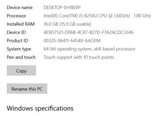 Dell 5570 i5, 16Gb, 256GB, подсветка клавиатуры, 15.6", Touchscreen foto 7