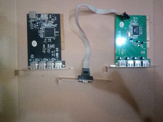 PCI USB  адаптер на 4-5 портов foto 1