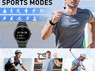 Продам Новые SmartFit Watch Смарт умные часы черные Ceas Smart foto 8