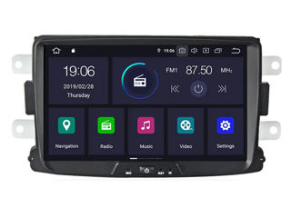 Auto Radio (magnitola) pentru Dacia/Renault Duster,Logan,Kadjar,Megane2/3,Sandero. Android 15 4+32Gb foto 2