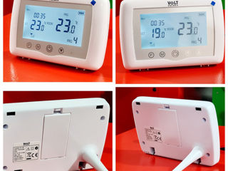 Termostat inteligent VOLT WT-08 fara fir, cu WiFi, pentru centrale termice, 30% Economie Gaz foto 2