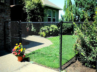 Plasă impletită pentru Gard cu inveliş PVC/Polivinil Clorid. foto 2