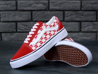 Vans Old Skool x Supreme Red Unisex foto 7