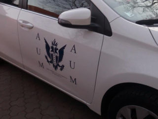 Colantare auto | Publicitate pe mașini | Design + Producție + Aplicare foto 4
