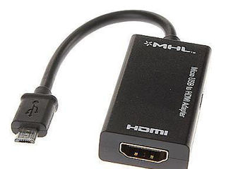 Micro USB MHL to HDMI adapter для смартфонов и планшетов foto 1
