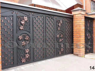 Козырьки, ворота , заборы , решётки, металлические двери , другие изделия из металла . foto 9