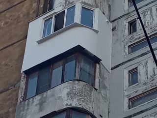 Кладка и расширение балконов 143-серии, ремонт балконов, остекление балконов, балкон в Хрущевку! foto 1