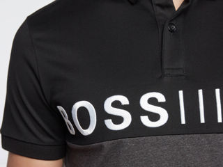 Hugo boss хлопковая рубашка-поло foto 8