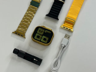 Фитнес-Smart-Часы=SET-GOLD=основной метал. ремешок+2 ремешка=Подарок=Совместимость с ОС Android, iOS foto 7