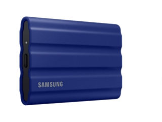 Samsung Portable SSD T7 Shield 1TB Blue - всего 2739 леев!