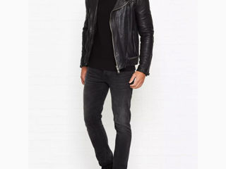 Allsaints кожаная косуха S foto 6