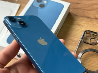 Iphone 13 Blue original ! Tot setul + husa si sticla foto 2