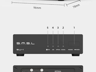 Цап SMSL SU-1 foto 3