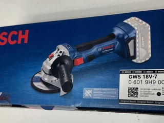 Аккумуляторная болгарка Bosch GWS 18-7 foto 2