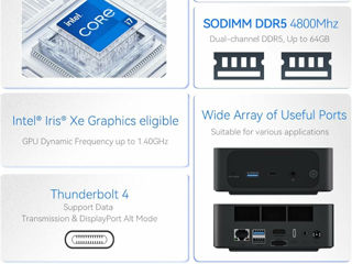 MiniPC / i7 12700H / 16GB Ram / 512GB SSD / Beelink Sei12 Max, Mini PC foto 7