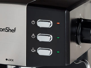 Aparat de cafea cu control manual VonShef 850W foto 2