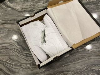 Nike Air Jordan 1 Retro High Full White Unisex foto 4