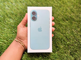 iPhone 16 256gb TEAL sim fizic! Garantie 1 an! Livrare Chisinau! TRADE-IN!