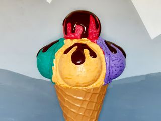 Мороженое из стеклопластика 1.8m foto 2