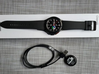 Samsung Galaxy Watch 4 clasik Black 46mm - 3000 lei nou foto 1